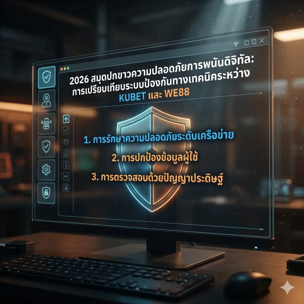 โครงสร้างพื้นฐานด้านความปลอดภัย: KUBET vs WE88