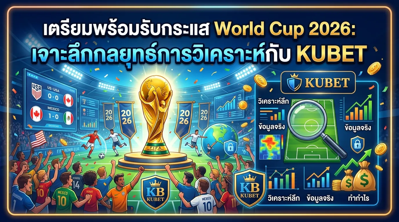 เจาะลึกฟุตบอลโลก 2026: คู่มือการวิเคราะห์และเดิมพัน KUBET